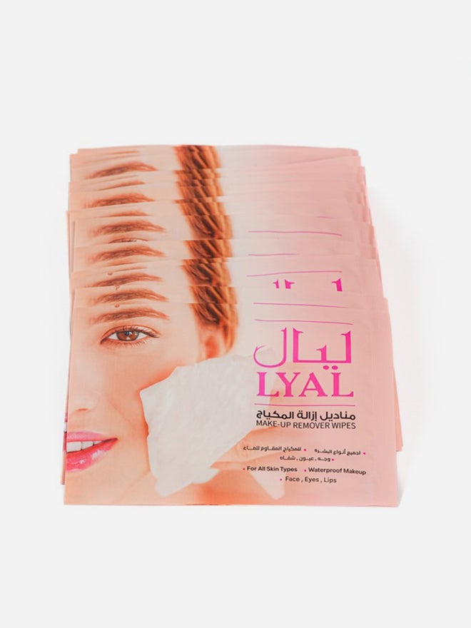 LYAL 20-Pieces Makeup Removing Wipes - Image 3